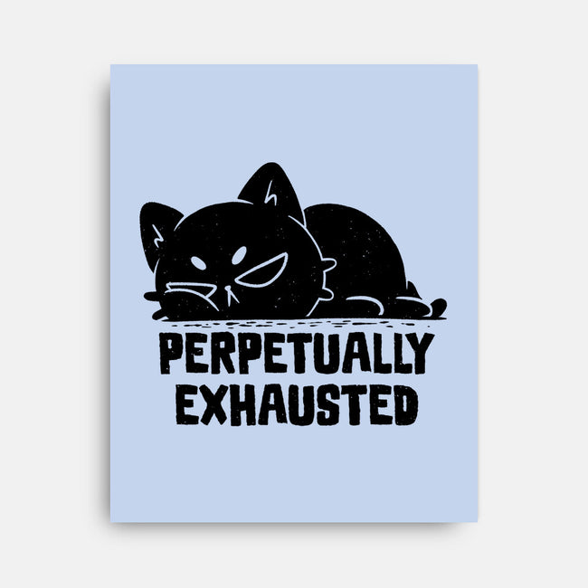Perpetually Exhausted-None-Stretched-Canvas-koalastudio
