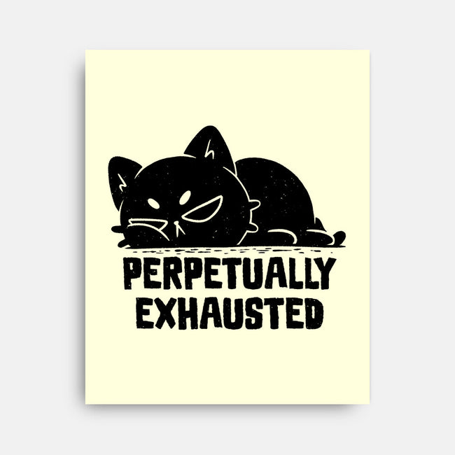 Perpetually Exhausted-None-Stretched-Canvas-koalastudio