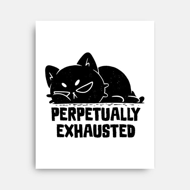 Perpetually Exhausted-None-Stretched-Canvas-koalastudio