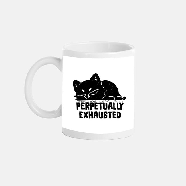 Perpetually Exhausted-None-Mug-Drinkware-koalastudio