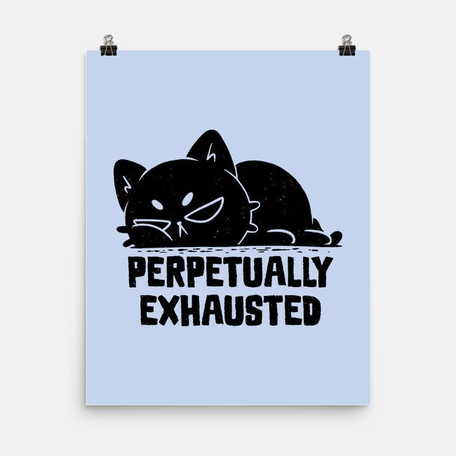 Perpetually Exhausted-None-Matte-Poster-koalastudio