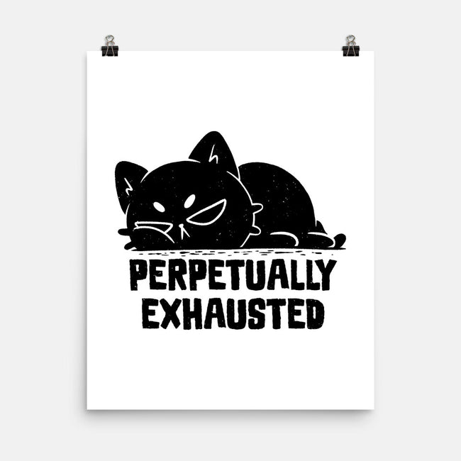 Perpetually Exhausted-None-Matte-Poster-koalastudio