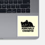 Perpetually Exhausted-None-Glossy-Sticker-koalastudio