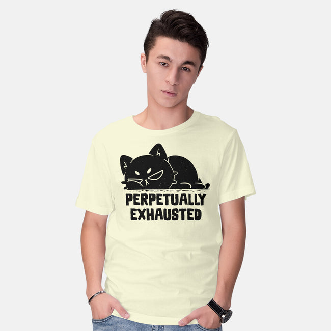 Perpetually Exhausted-Mens-Basic-Tee-koalastudio