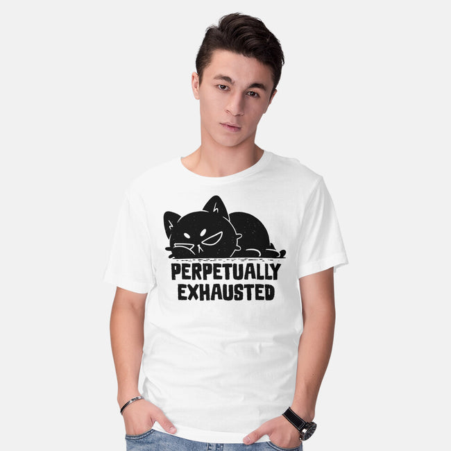 Perpetually Exhausted-Mens-Basic-Tee-koalastudio