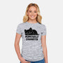Perpetually Exhausted-Womens-Fitted-Tee-koalastudio