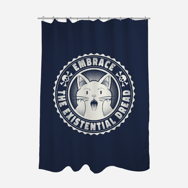 Smiling Through The Void-None-Polyester-Shower Curtain-tobefonseca
