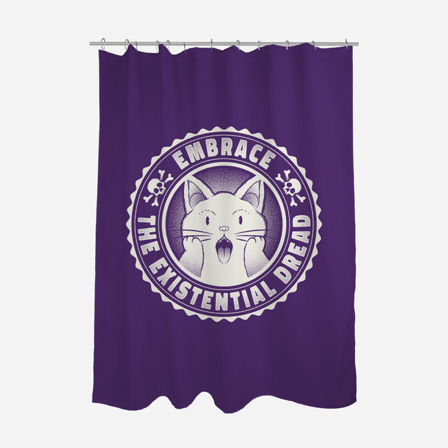 Smiling Through The Void-None-Polyester-Shower Curtain-tobefonseca