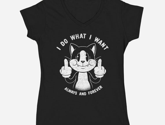 I Do What I Want Funny Cat
