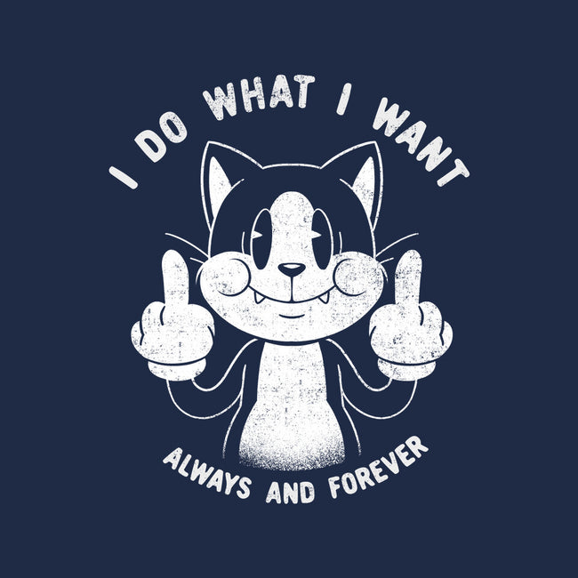 I Do What I Want Funny Cat-None-Glossy-Sticker-tobefonseca