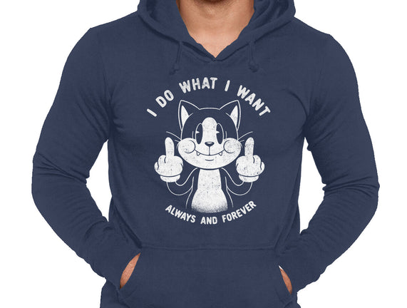 I Do What I Want Funny Cat