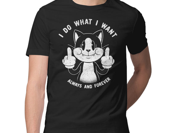 I Do What I Want Funny Cat