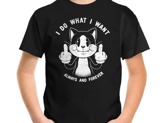 I Do What I Want Funny Cat