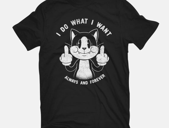 I Do What I Want Funny Cat
