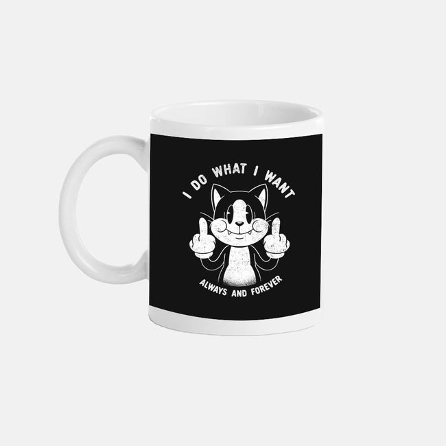 I Do What I Want Funny Cat-None-Mug-Drinkware-tobefonseca