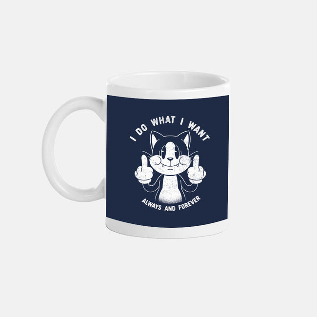 I Do What I Want Funny Cat-None-Mug-Drinkware-tobefonseca