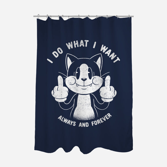 I Do What I Want Funny Cat-None-Polyester-Shower Curtain-tobefonseca