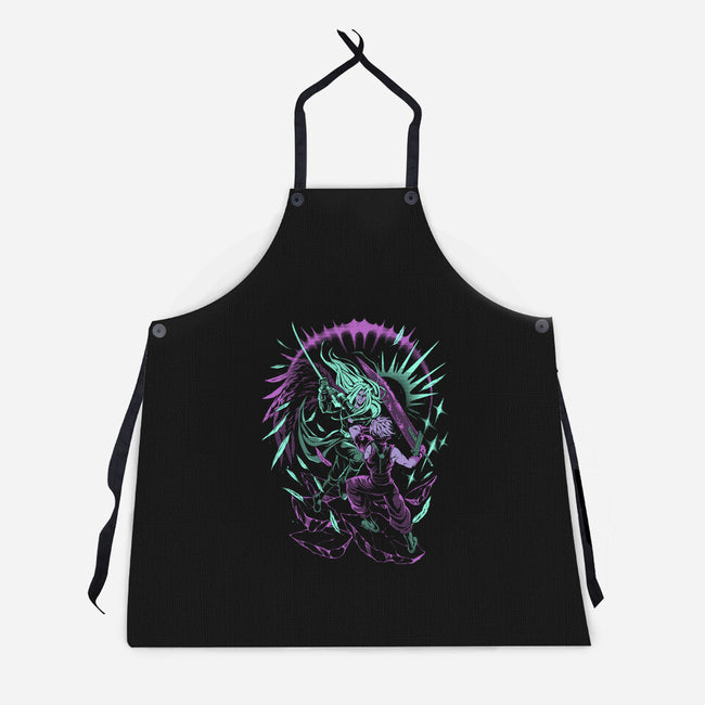 Seven Seconds Till The End-Unisex-Kitchen-Apron-ilustrata