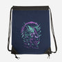 Seven Seconds Till The End-None-Drawstring-Bag-ilustrata