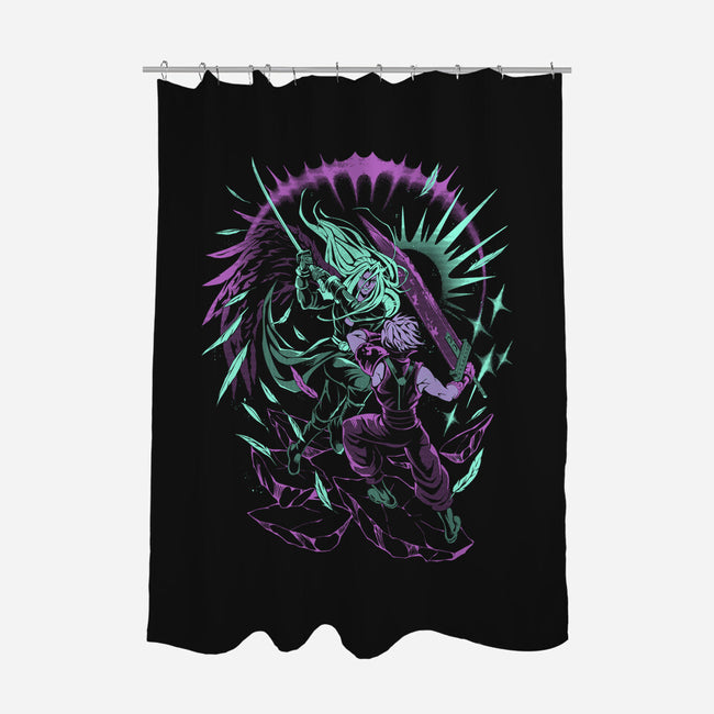 Seven Seconds Till The End-None-Polyester-Shower Curtain-ilustrata