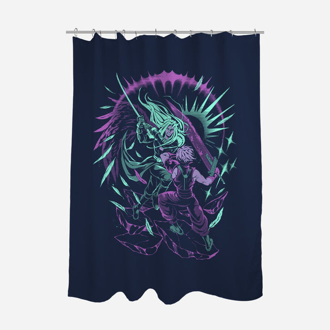 Seven Seconds Till The End-None-Polyester-Shower Curtain-ilustrata