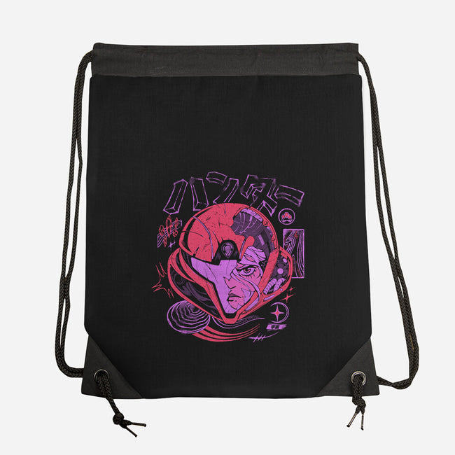 Hunter's Mind-None-Drawstring-Bag-ilustrata