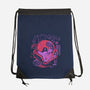 Hunter's Mind-None-Drawstring-Bag-ilustrata