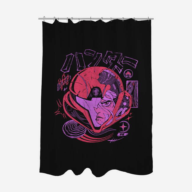 Hunter's Mind-None-Polyester-Shower Curtain-ilustrata