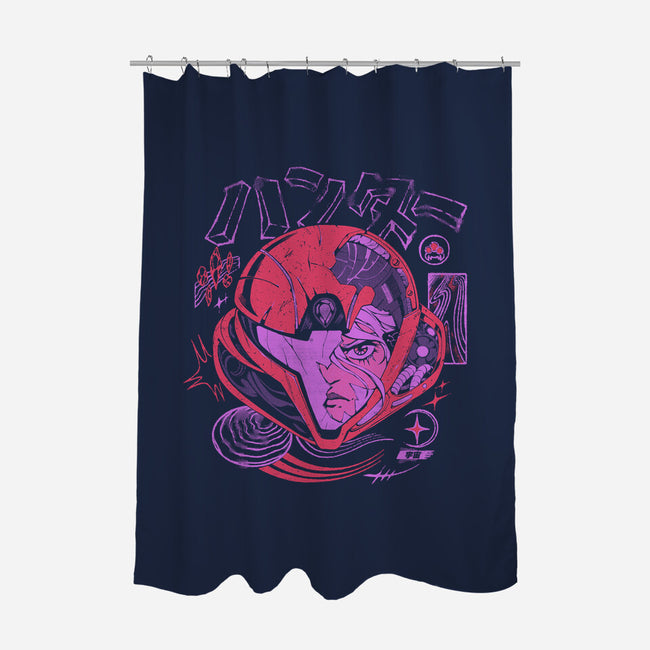 Hunter's Mind-None-Polyester-Shower Curtain-ilustrata