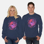 Hunter's Mind-Unisex-Crew Neck-Sweatshirt-ilustrata
