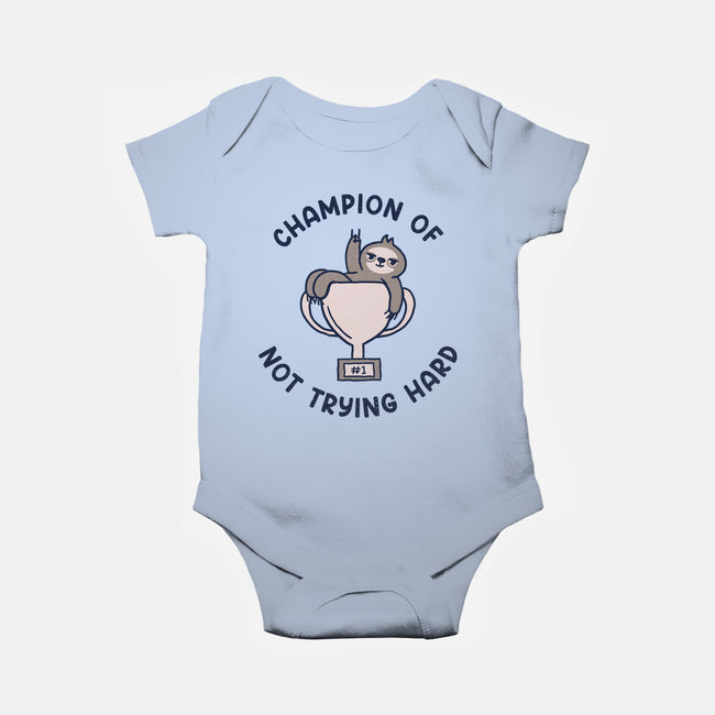 Slacker Champ-Baby-Basic-Onesie-rarpoint