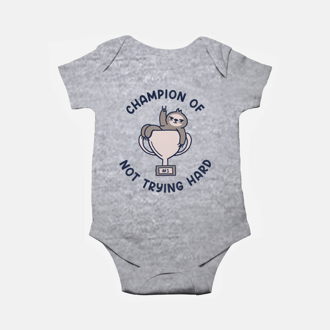Slacker Champ-Baby-Basic-Onesie-rarpoint