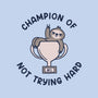 Slacker Champ-None-Drawstring-Bag-rarpoint