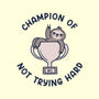 Slacker Champ-None-Drawstring-Bag-rarpoint