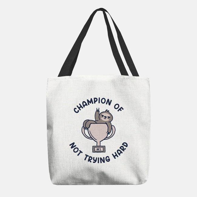 Slacker Champ-None-Basic Tote-Bag-rarpoint