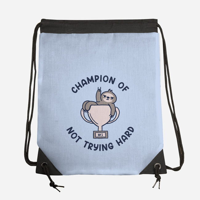 Slacker Champ-None-Drawstring-Bag-rarpoint