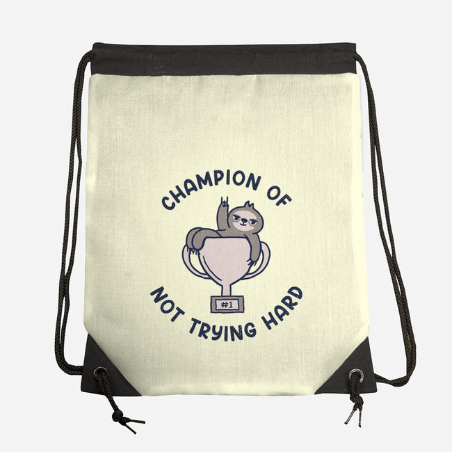 Slacker Champ-None-Drawstring-Bag-rarpoint