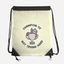 Slacker Champ-None-Drawstring-Bag-rarpoint