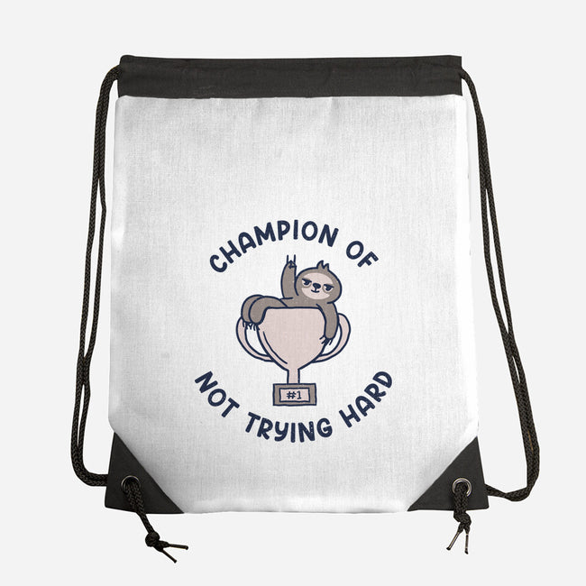 Slacker Champ-None-Drawstring-Bag-rarpoint