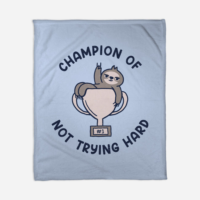 Slacker Champ-None-Fleece-Blanket-rarpoint