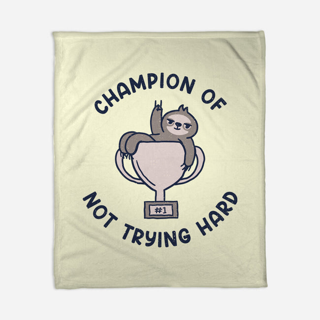 Slacker Champ-None-Fleece-Blanket-rarpoint