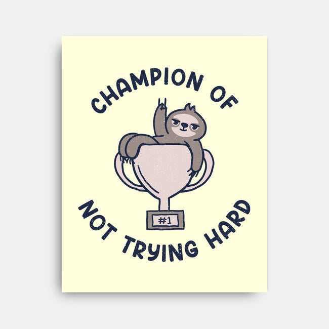 Slacker Champ-None-Stretched-Canvas-rarpoint