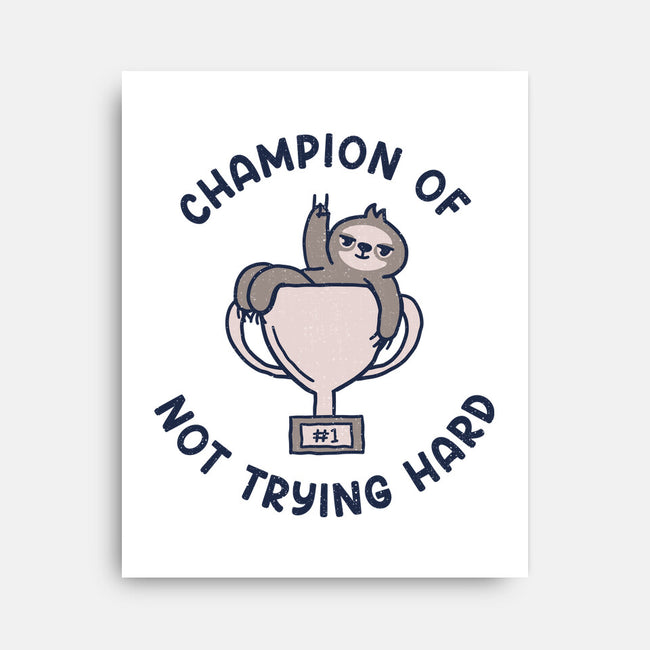 Slacker Champ-None-Stretched-Canvas-rarpoint