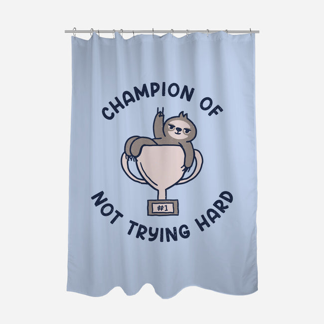 Slacker Champ-None-Polyester-Shower Curtain-rarpoint