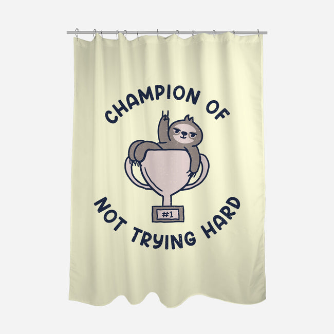 Slacker Champ-None-Polyester-Shower Curtain-rarpoint