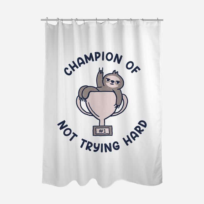 Slacker Champ-None-Polyester-Shower Curtain-rarpoint