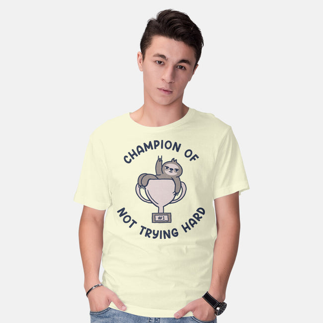 Slacker Champ-Mens-Basic-Tee-rarpoint