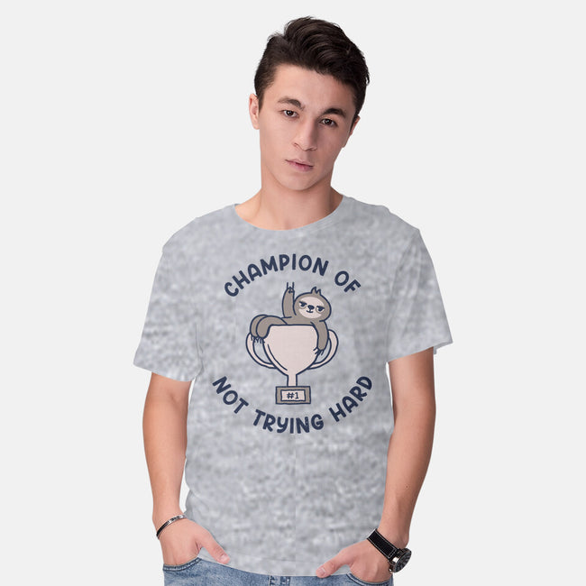 Slacker Champ-Mens-Basic-Tee-rarpoint