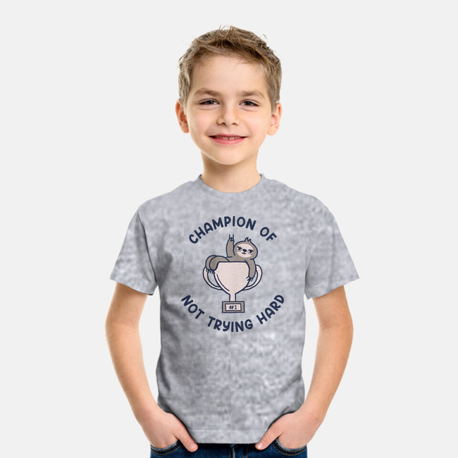 Slacker Champ-Youth-Basic-Tee-rarpoint