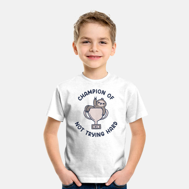 Slacker Champ-Youth-Basic-Tee-rarpoint
